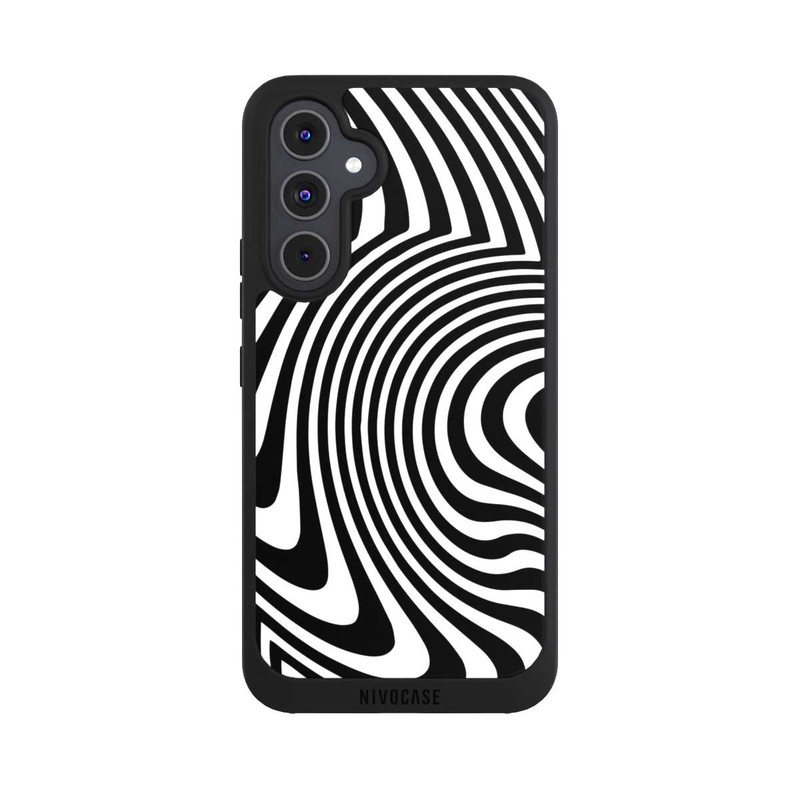 Galaxy A54 5G NIVOpure Black and White Waves