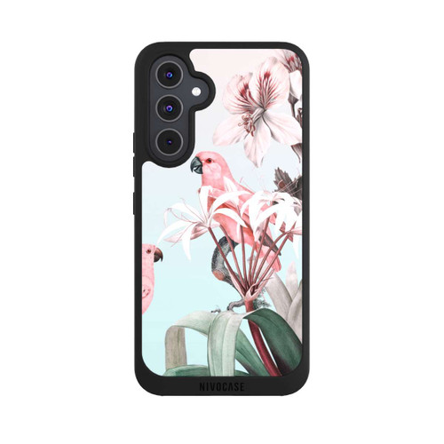 Samsung Galaxy A54 5G NIVOpure paradiesische Papageien Pastell