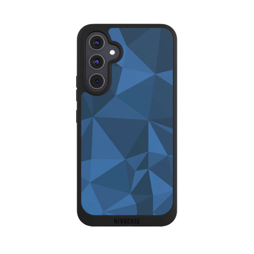 Samsung Galaxy A54 5G NIVOpure Polygon Pattern Blue