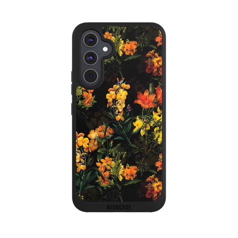 Galaxy A54 5G NIVOpure Colorful Flowers Yellow