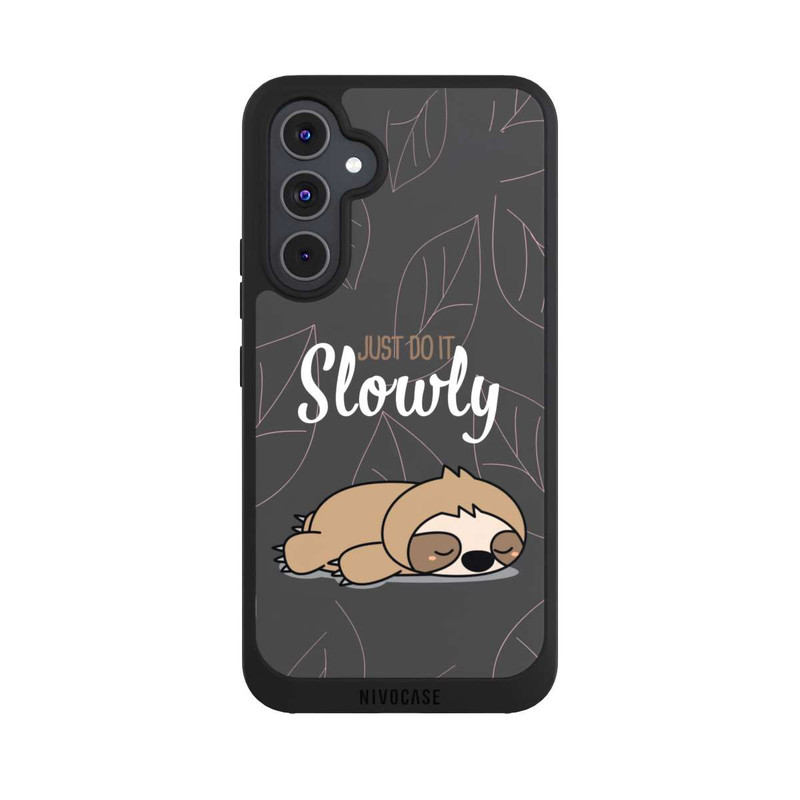 Galaxy A54 5G NIVOpure Just Do It Slowly Sloth Grey