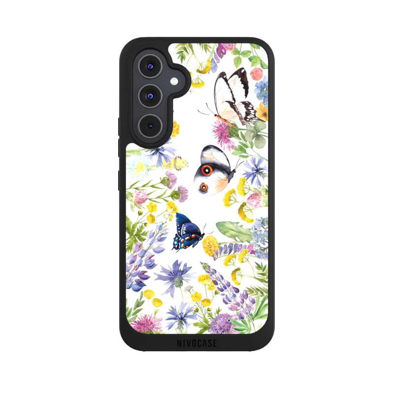 Galaxy A54 5G NIVOpure Fleurs Printanières et Papillons