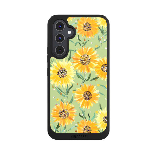 Samsung Galaxy A54 5G NIVOpure Sonnenblumen grün