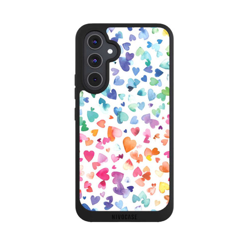 Samsung Galaxy A54 5G NIVOpure Liebesherzen aquarell
