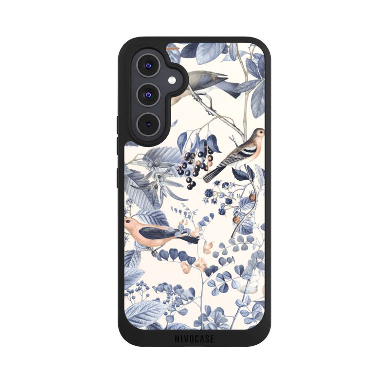 Galaxy A54 5G NIVOpure Birds And Berries Beige