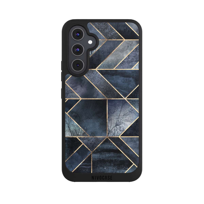 Galaxy A54 5G NIVOpure Abstraktes Natur-Dunkelblau