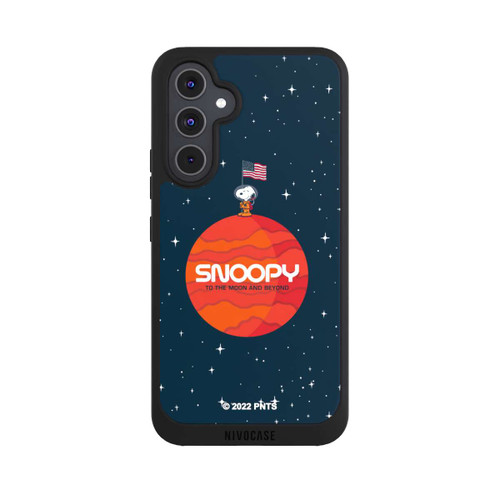 Samsung Galaxy A54 5G NIVOpure Snoopy Weltraumreisender Orange