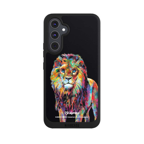 Samsung Galaxy A54 5G NIVOpure Löwe Bunte Kunst von P.D. Moreno