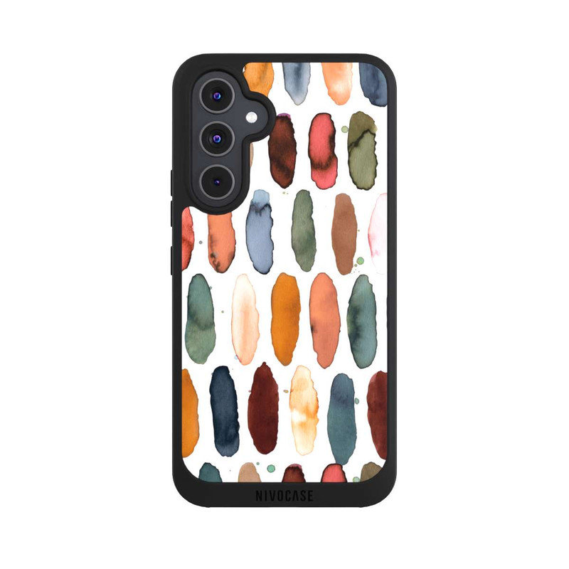 Galaxy A54 5G NIVOpure Traits d'aquarelle Minéral Terracotta
