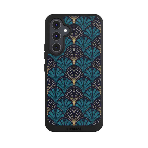Samsung Galaxy A54 5G NIVOpure Éventails Art Déco Or