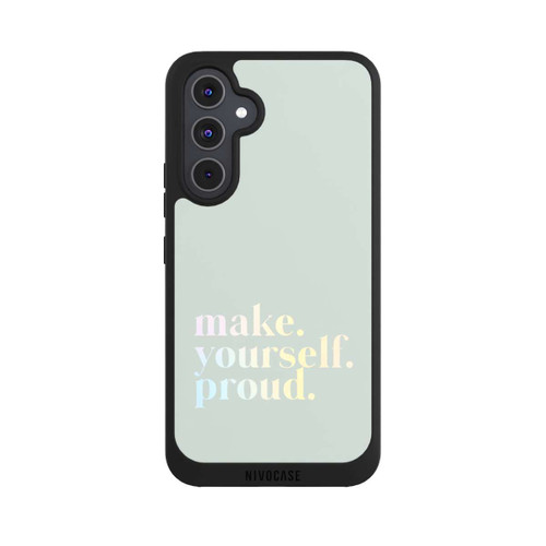 Samsung Galaxy A54 5G NIVOpure Make Yourself Proud Citation - Menthe et dégradé