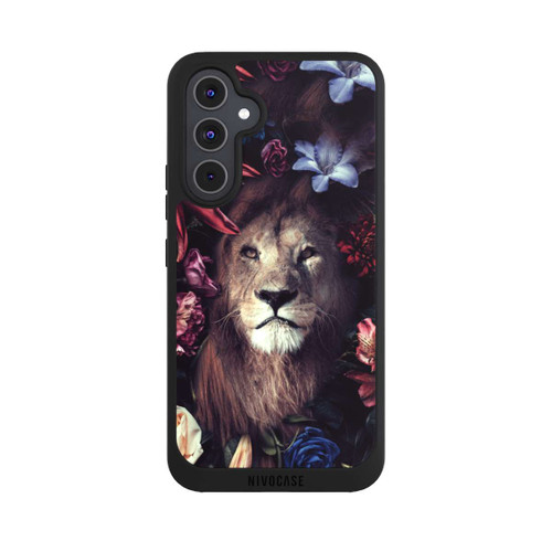 Samsung Galaxy A54 5G NIVOpure Löwe Blumenrahmen
