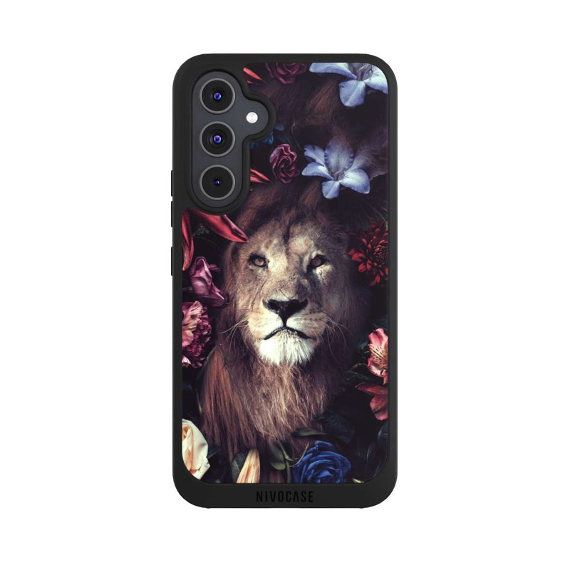 Galaxy A54 5G NIVOpure Löwe Blumenrahmen