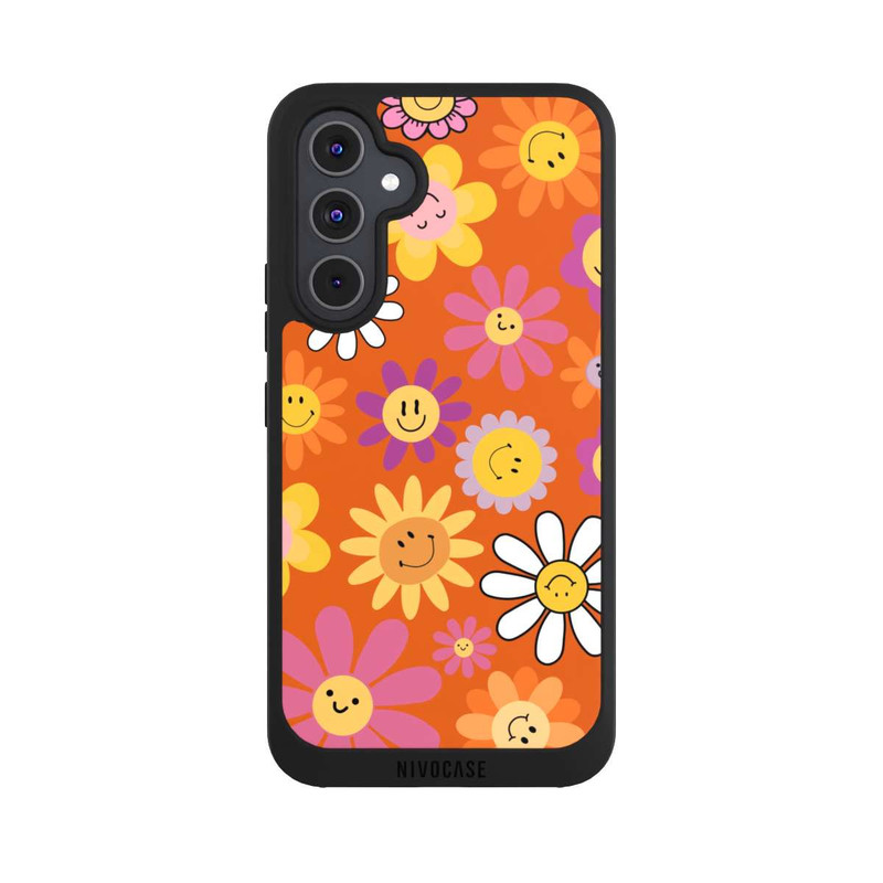 Galaxy A54 5G NIVOpure Smiles Orange Flowers