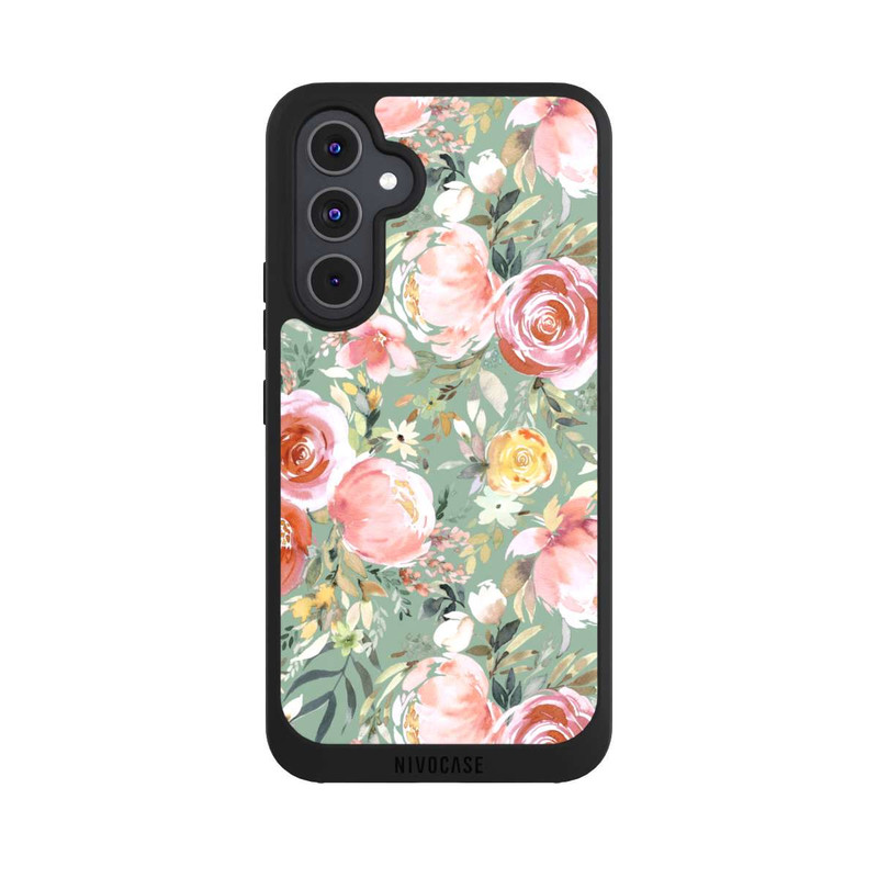 Galaxy A54 5G NIVOpure Pastellfarbener Pfingstrosenstrauß