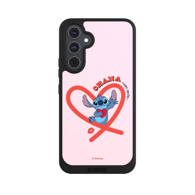 Galaxy A54 5G NIVOpure Stitch Ohana Pink Heart