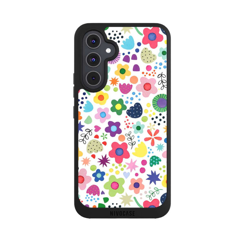 Galaxy A54 5G NIVOpure Psychedelic Flowers Colorful