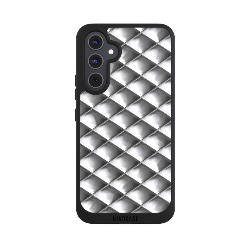 Galaxy A54 5G NIVOpure Glamour Silver Squares