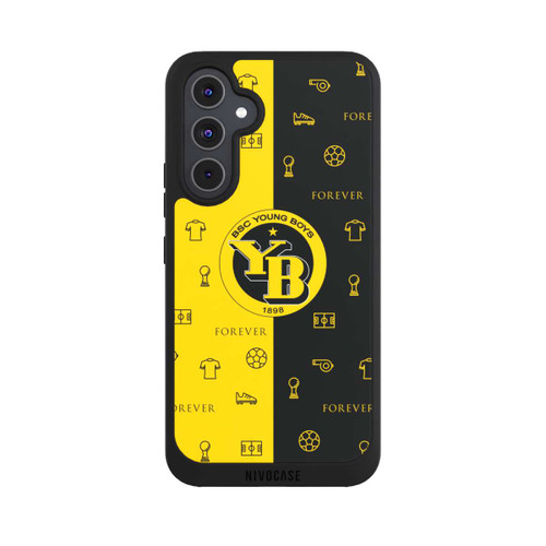 Samsung Galaxy A54 5G NIVOpure BSC YB Jaune Noir Motif