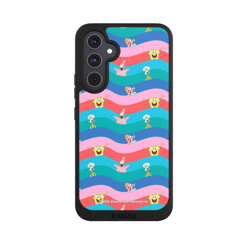 Samsung Galaxy A54 5G NIVOpure Spongebob Freunde Bunte Wellen