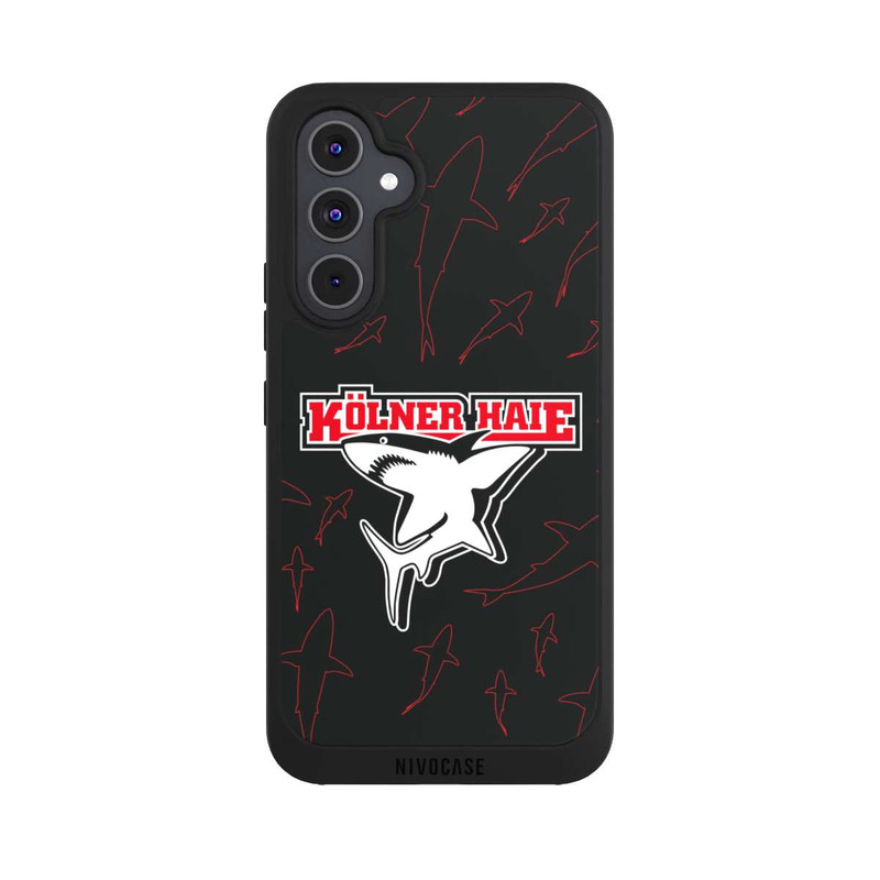 Galaxy A54 5G NIVOpure Haie Muster Rot