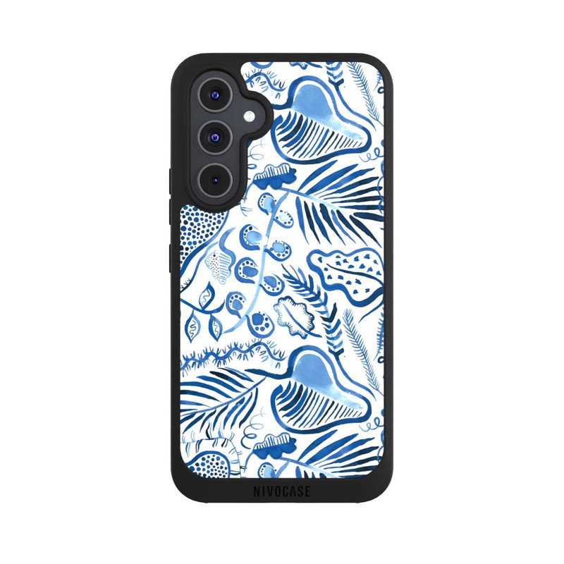 Galaxy A54 5G NIVOpure Tropical Forest Leaves Blue