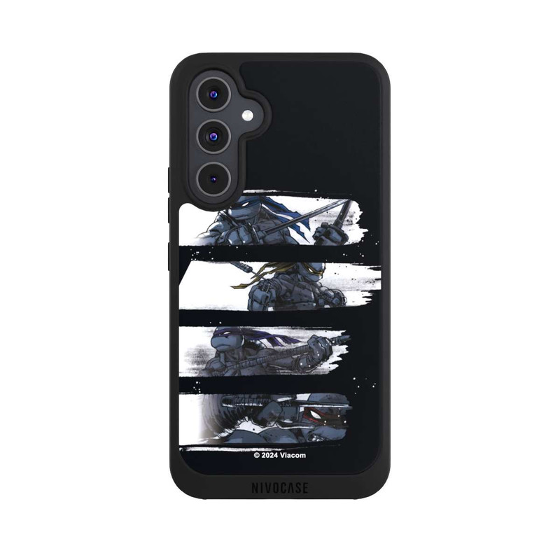 Galaxy A54 5G NIVOpure Scratch TMNT noir et blanc