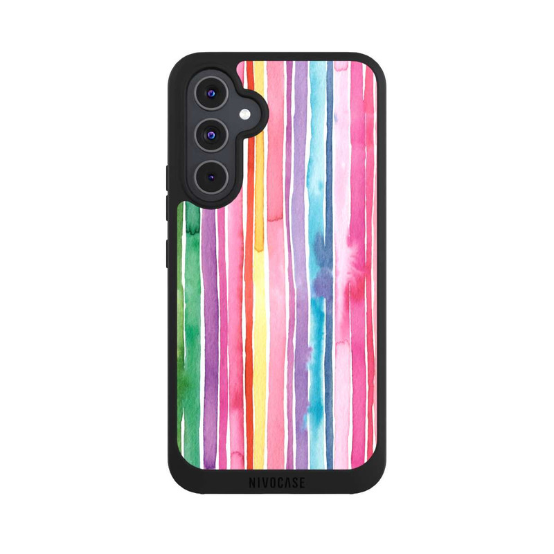Galaxy A54 5G NIVOpure Camouflage Regenbogenstreifen