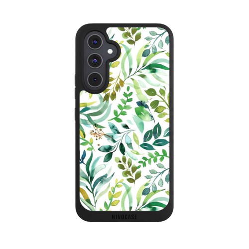 Samsung Galaxy A54 5G NIVOpure Aquarell Palmenblätter Botanisch Grün