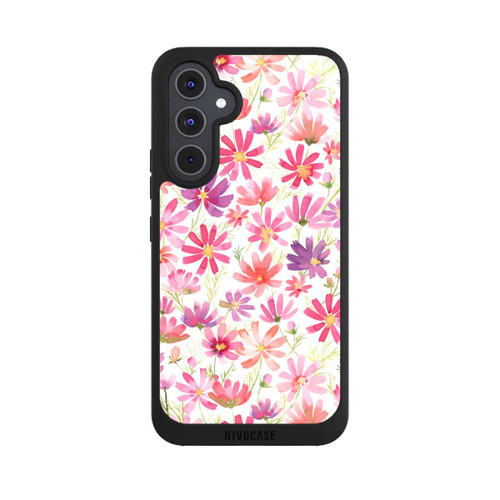 Samsung Galaxy A54 5G NIVOpure Boho Cosmos Flowers Purple