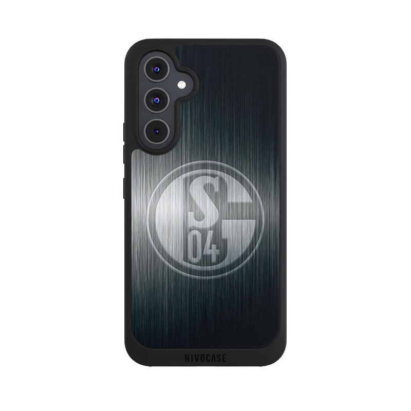 Galaxy A54 5G NIVOpure Schalke 04 Metall Look