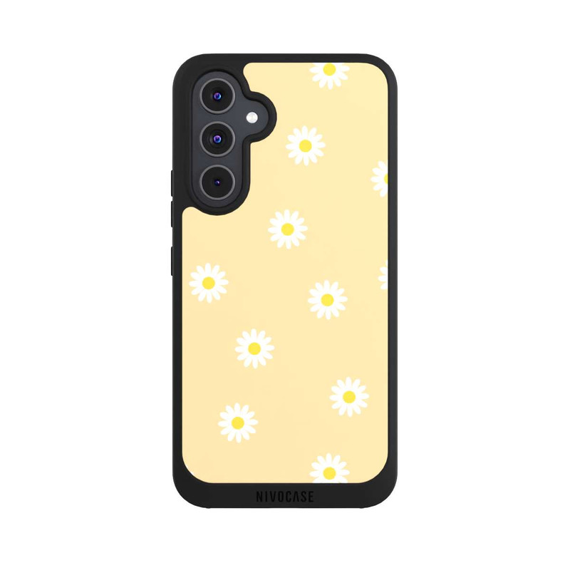 Galaxy A54 5G NIVOpure Gänseblümchen Muster Gelb