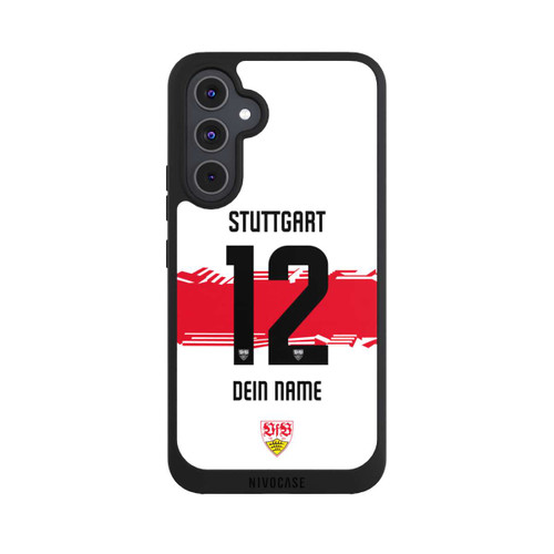 Samsung Galaxy A54 5G NIVOpure VfB Stuttgart Trikot Personalisierbar 25-26