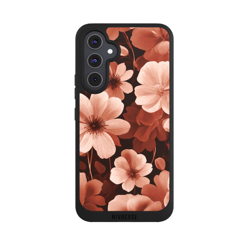 Galaxy A54 5G NIVOpure Red Negative Flowers with AI