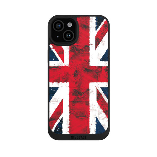Apple iPhone 15 Plus NIVOpure Union Jack - Grunge