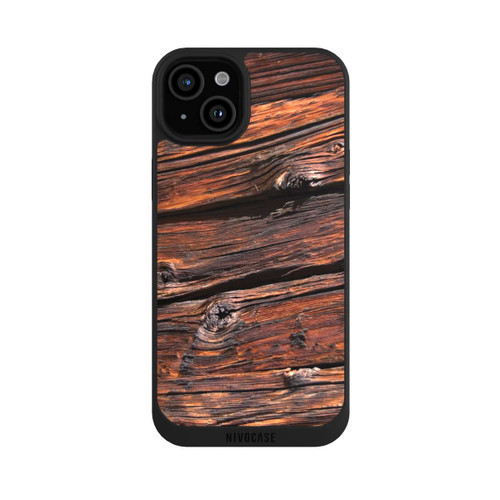 Apple iPhone 15 Plus NIVOpure Verwitterte Holzplanken