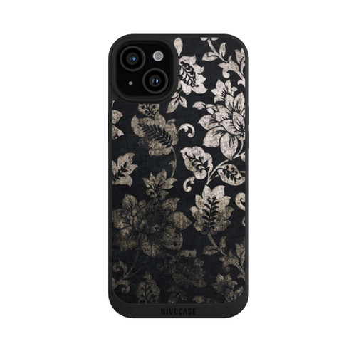 Apple iPhone 15 Plus NIVOpure Silber Schwarz Vintage