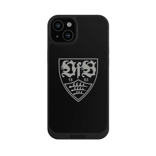 Apple iPhone 15 Plus NIVOpure VfB Stuttgart Schwarz