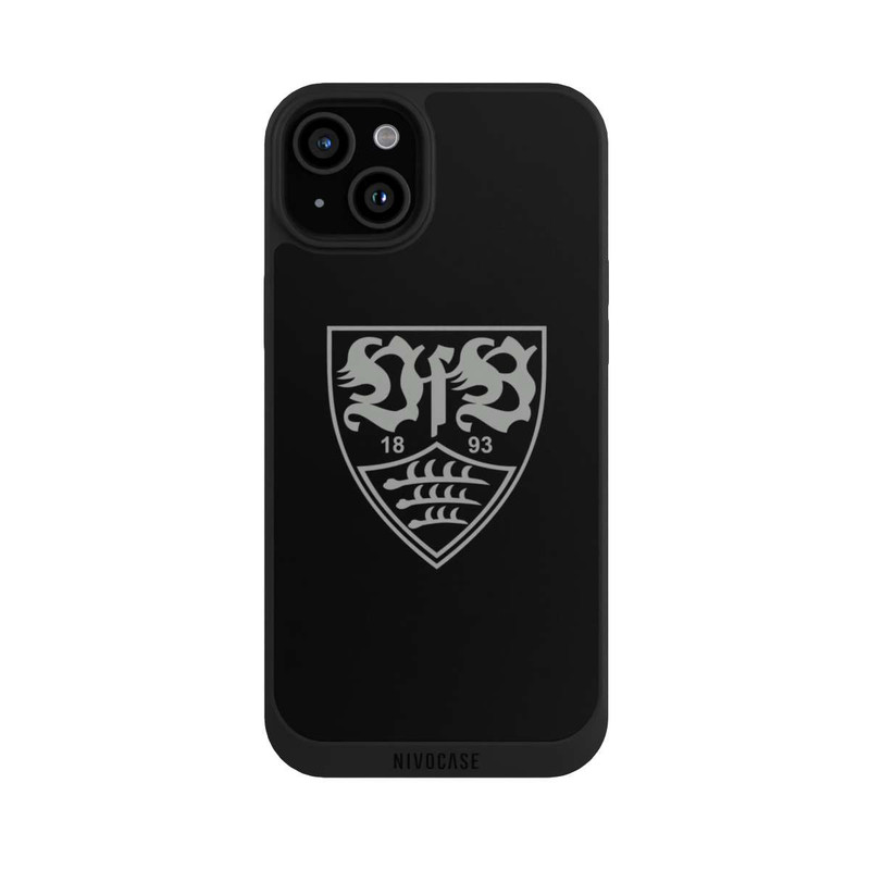 iPhone 15 Plus NIVOpure VfB Stuttgart Schwarz