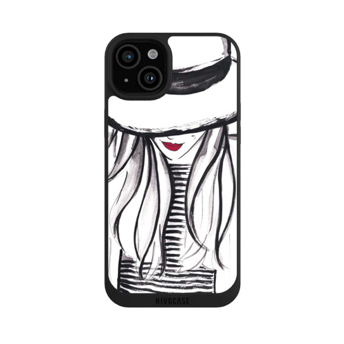 Apple iPhone 15 Plus NIVOpure Fille avec Chapeau