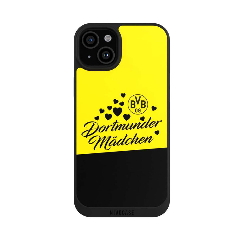 iPhone 15 Plus NIVOpure BVB Dortmunder Mädel Herzen