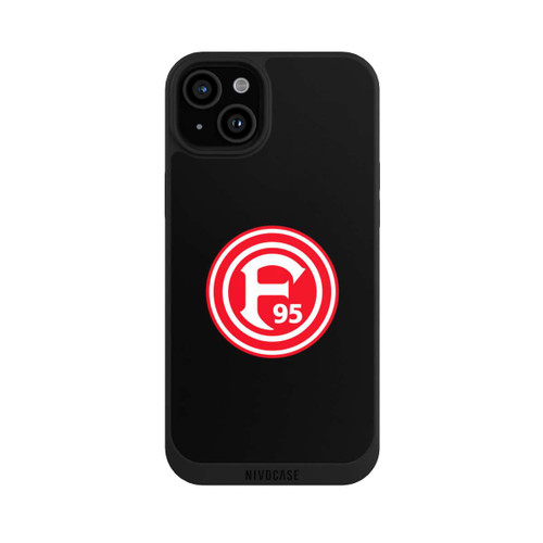 Apple iPhone 15 Plus NIVOpure Fortuna Logo Schwarz