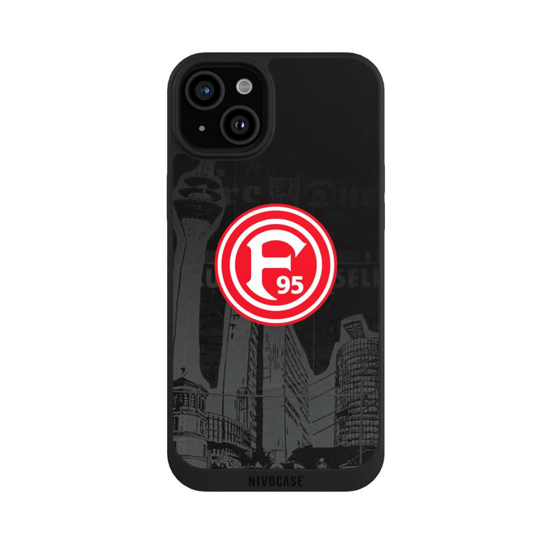 iPhone 15 Plus NIVOpure Fortuna Logo City