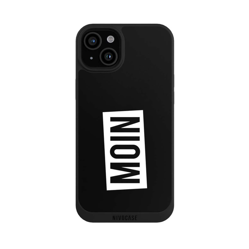 iPhone 15 Plus NIVOpure Moin auf Schwarz