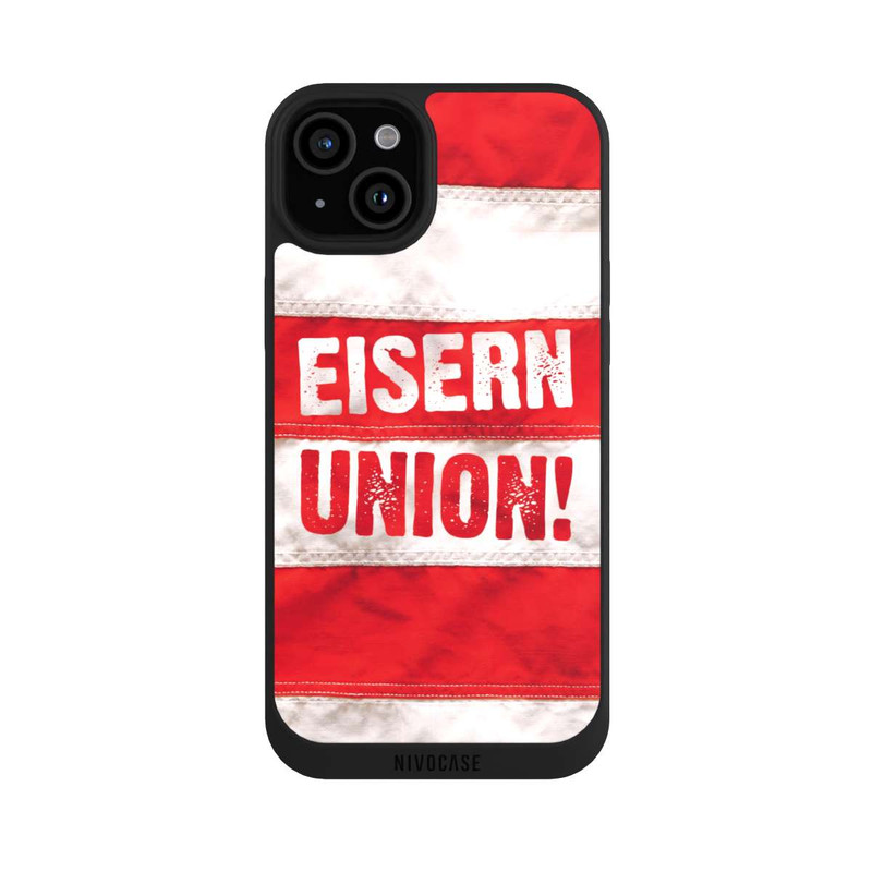 iPhone 15 Plus NIVOpure Fahnenstoff - 1. FC Union Berlin