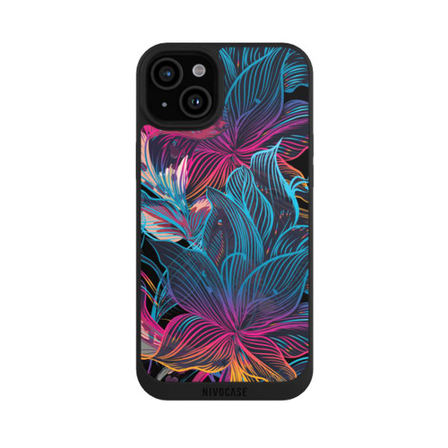 Apple iPhone 15 Plus NIVOpure Le pouvoir des fleurs néon