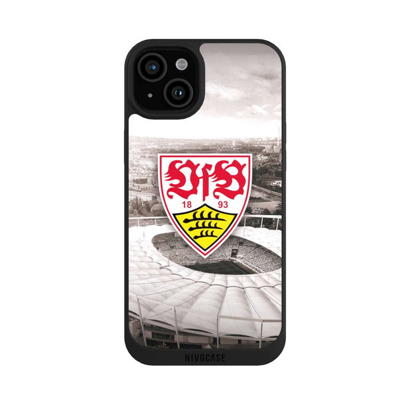 iPhone 15 Plus NIVOpure VfB Stadion Grau