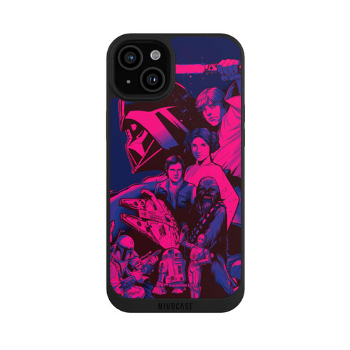 Apple iPhone 15 Plus NIVOpure Star Wars Characters - Ultraviolet