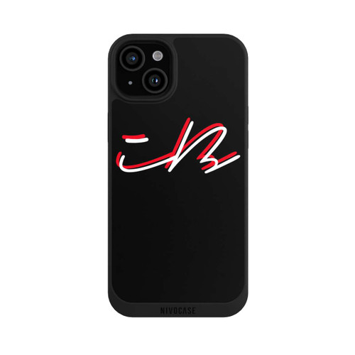 Apple iPhone 15 Plus NIVOpure Iblali - Logo Weiß Rot
