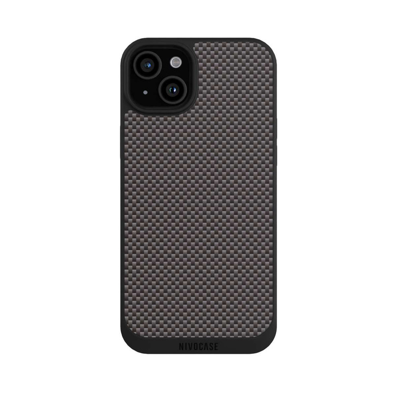 iPhone 15 Plus NIVOpure Carbon Look